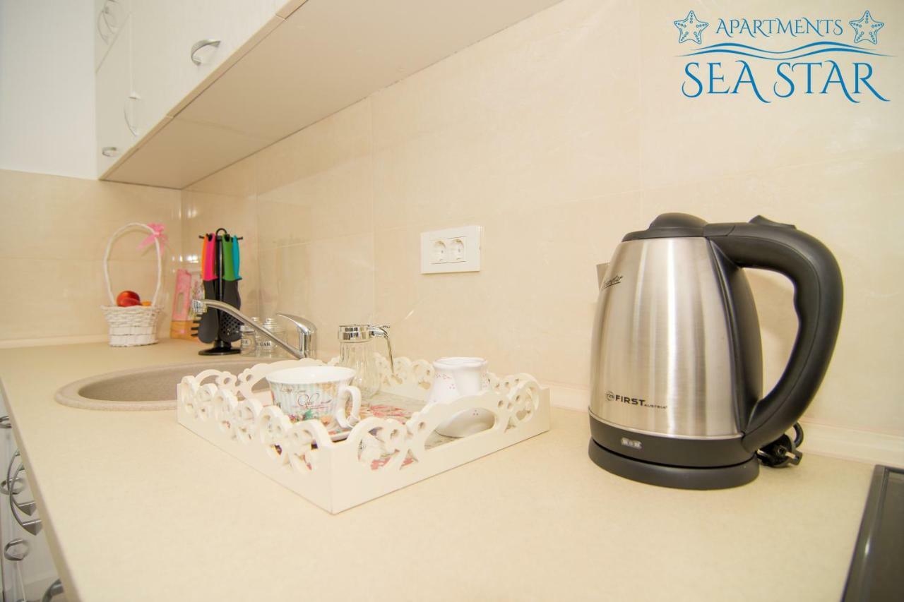 Sea Star Apartment Dobra Voda Exterior foto